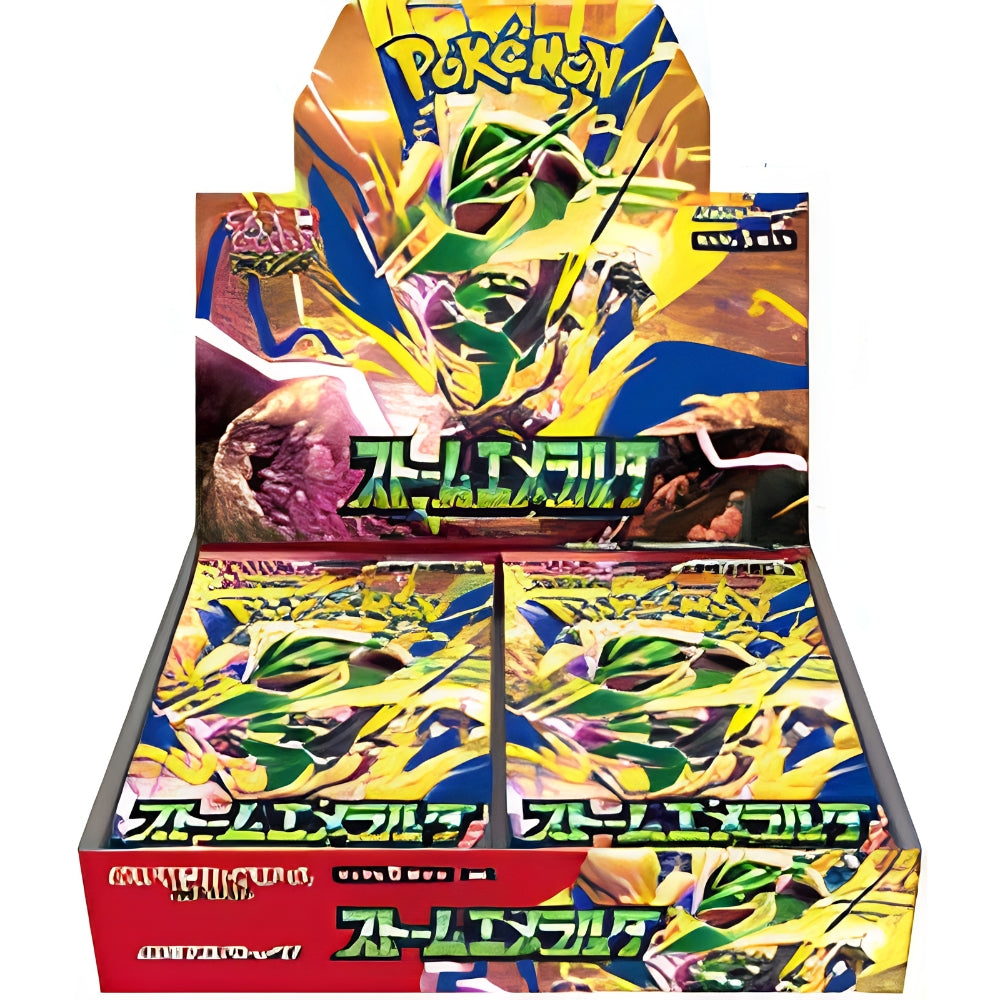 Pokemon Storm Emeralda Japanese Booster Box