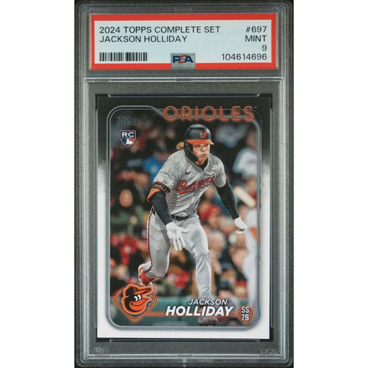 2024 TOPPS COMPLETE SET 697 JACKSON HOLLIDAY